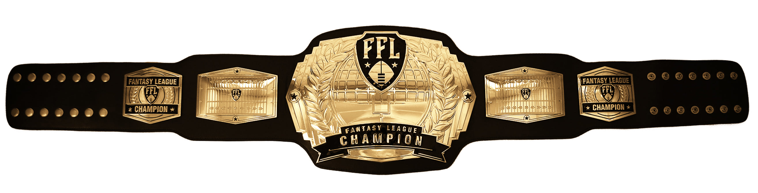 CUSTOM ESPN Fantasy Football Championship Belt - TrophySmack