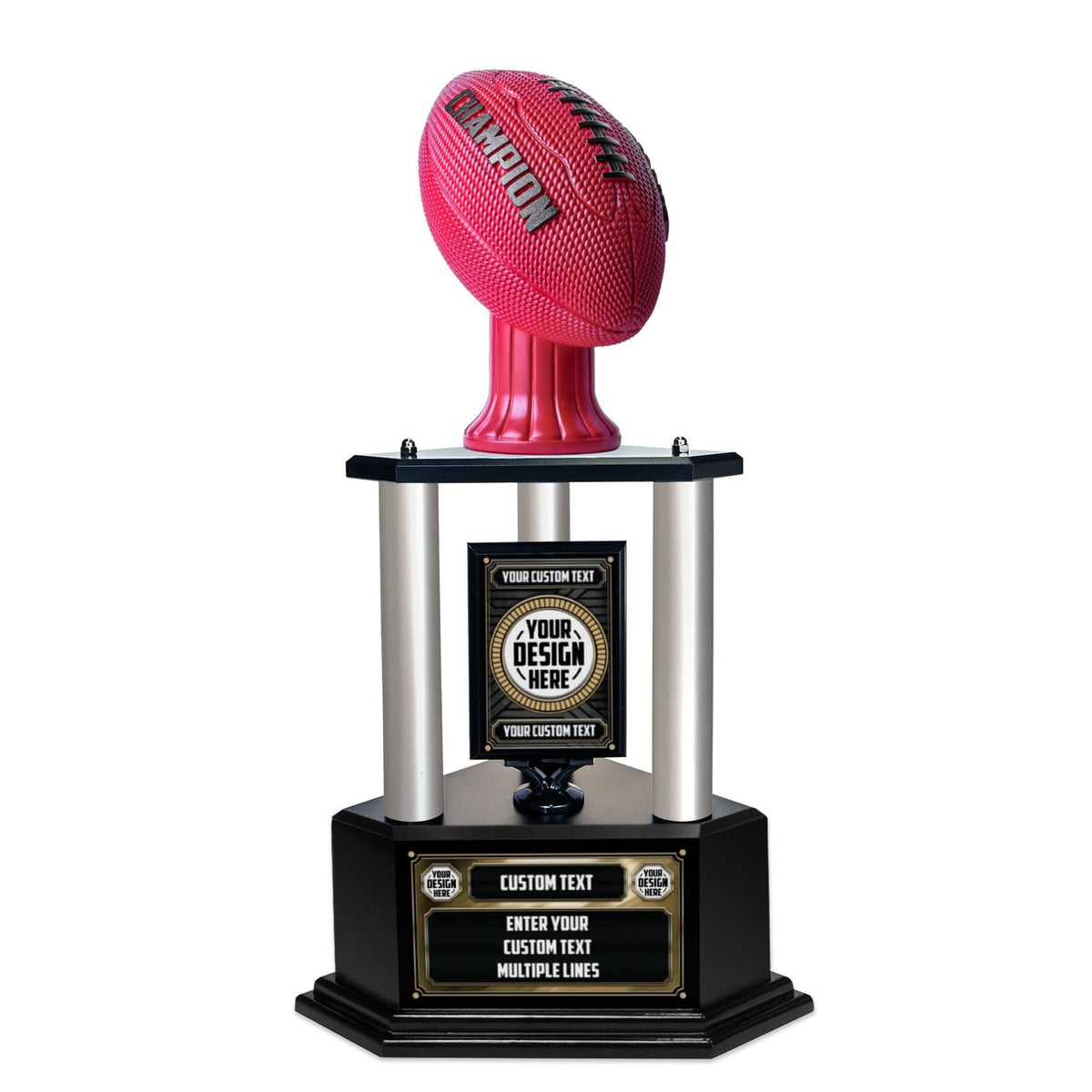 Football League First Division Trophy 32 cm Height The Lady Trophy Cup  Champions Fan Souvenirs