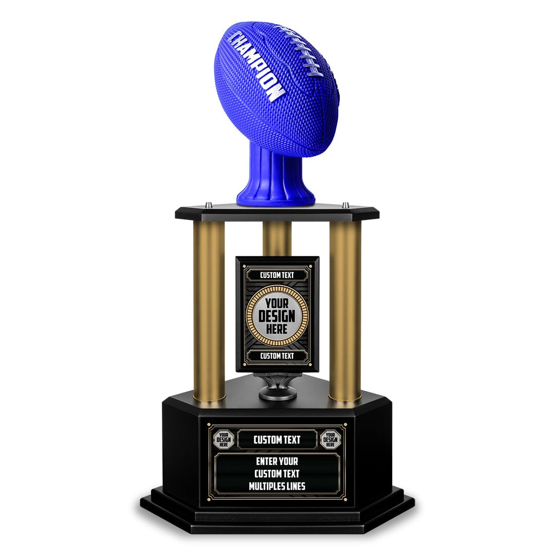 TrophySmack 26"-36" Custom Champion Football Trophy