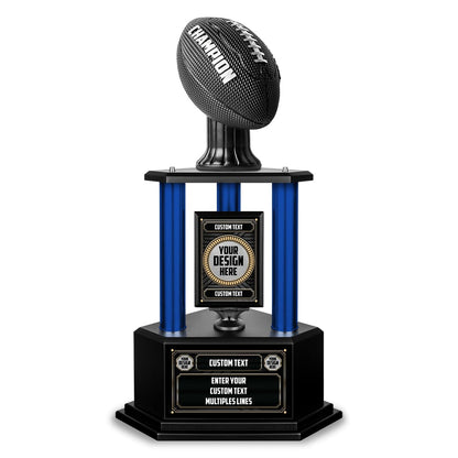 TrophySmack 26"-36" Custom Champion Football Trophy