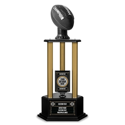 TrophySmack 26"-36" Custom Champion Football Trophy