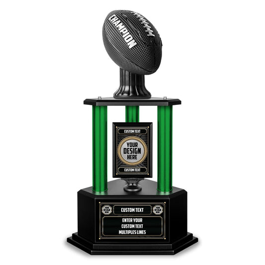 TrophySmack 26"-36" Custom Champion Football Trophy