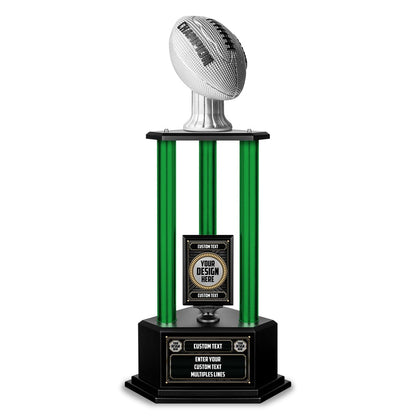 TrophySmack 26"-36" Custom Champion Football Trophy