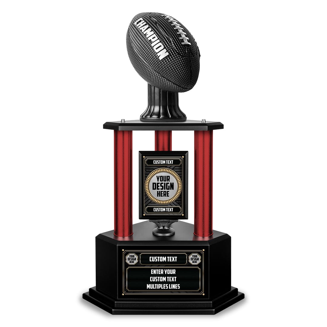 TrophySmack 26"-36" Custom Champion Football Trophy