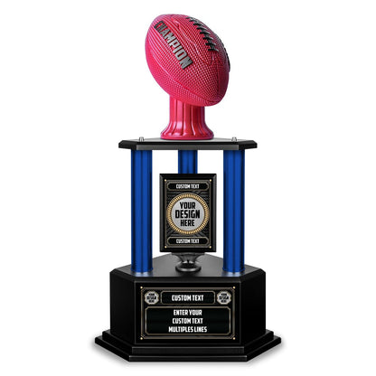 TrophySmack 26"-36" Custom Champion Football Trophy