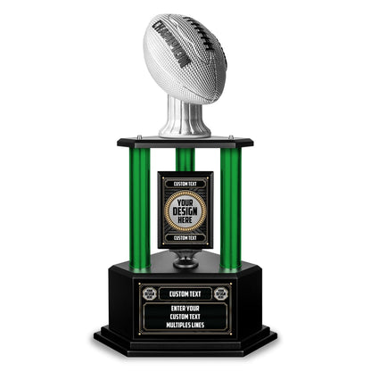 TrophySmack 26"-36" Custom Champion Football Trophy