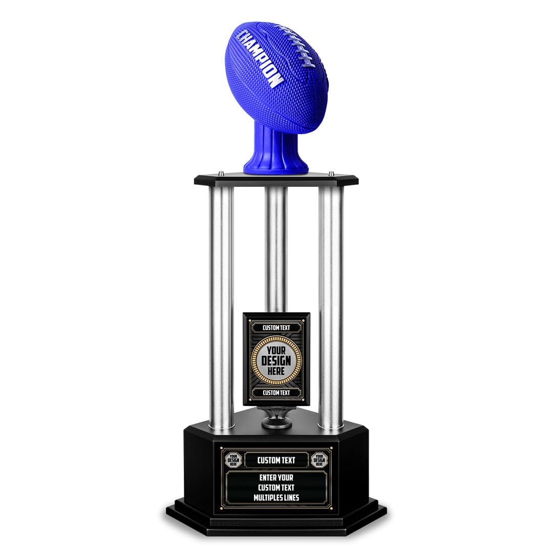 TrophySmack 26"-36" Custom Champion Football Trophy