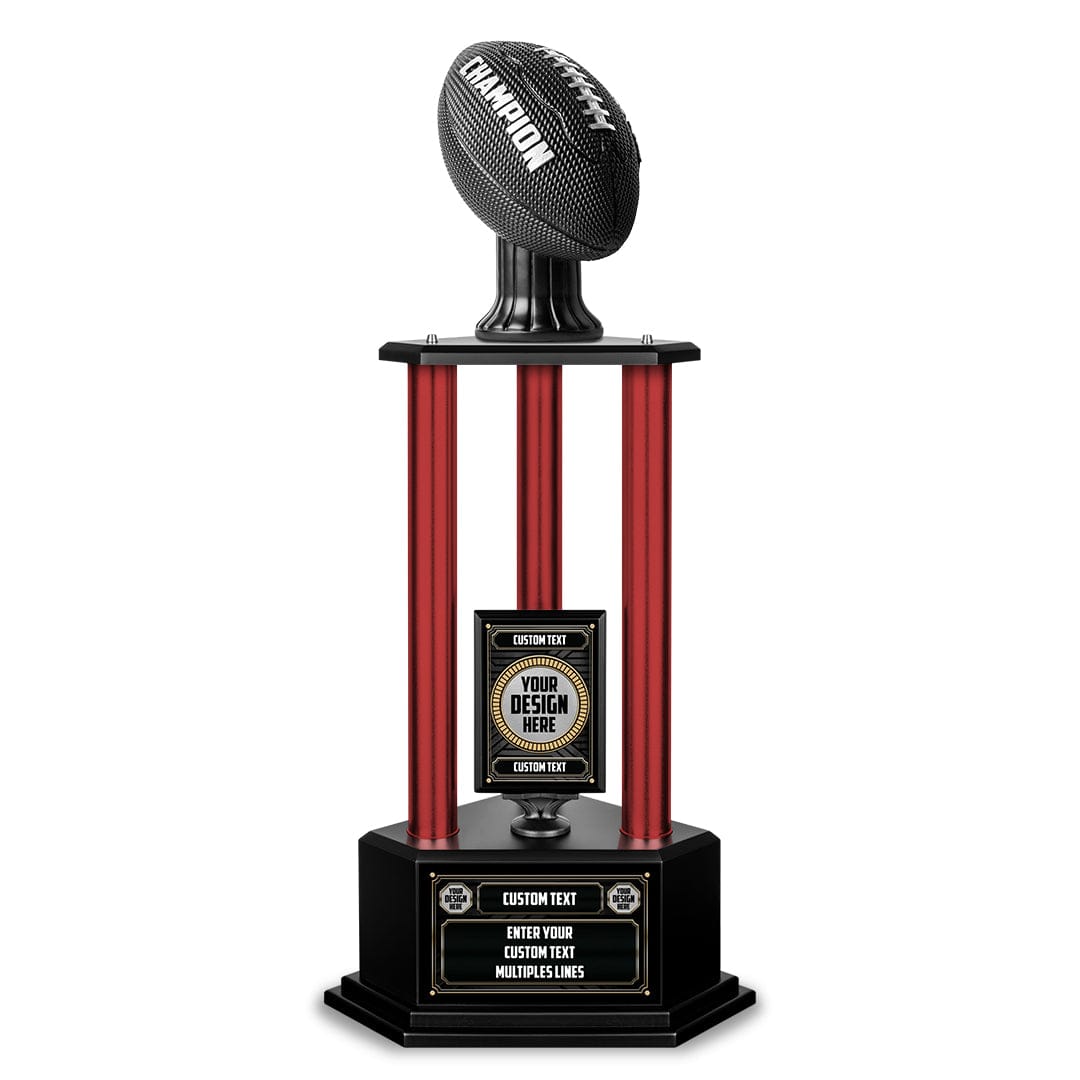 TrophySmack 26"-36" Custom Champion Football Trophy