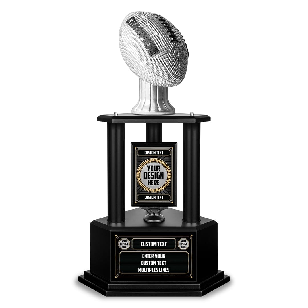 TrophySmack 26"-36" Custom Champion Football Trophy