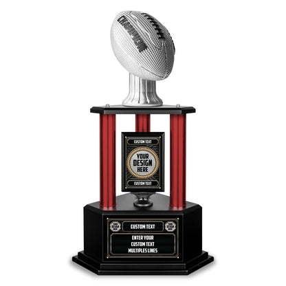 TrophySmack 26"-36" Custom Champion Football Trophy