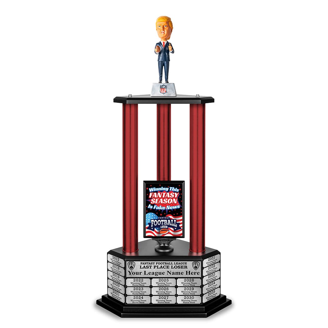 TrophySmack 26"-36" El Presidente Loser Perpetual Fantasy Football Trophy