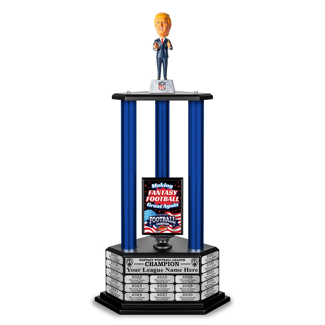 TrophySmack 26"-36" El Presidente Perpetual Fantasy Football Trophy