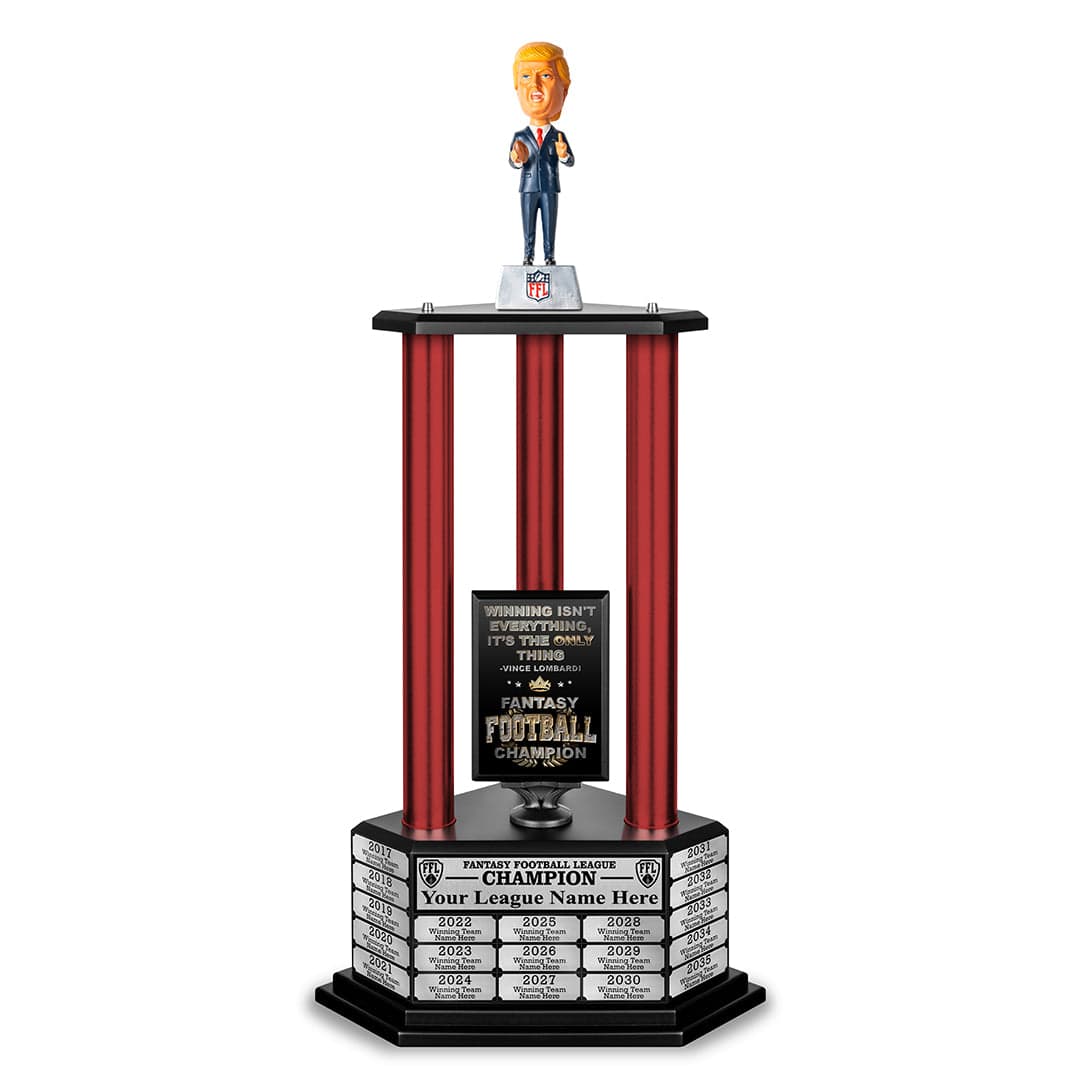 TrophySmack 26"-36" El Presidente Perpetual Fantasy Football Trophy