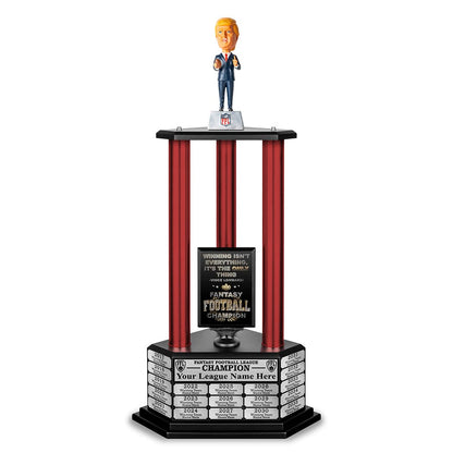 TrophySmack 26"-36" El Presidente Perpetual Fantasy Football Trophy