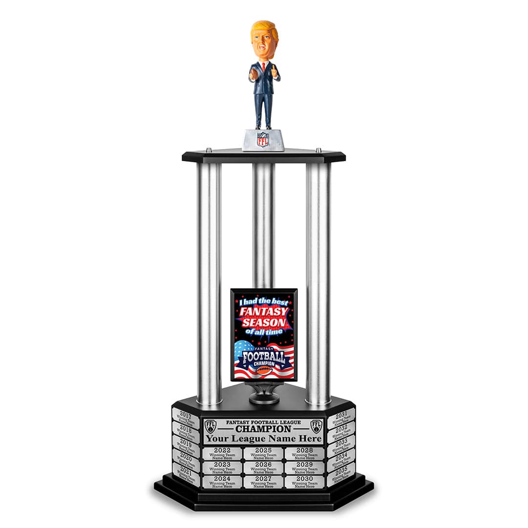 TrophySmack 26"-36" El Presidente Perpetual Fantasy Football Trophy