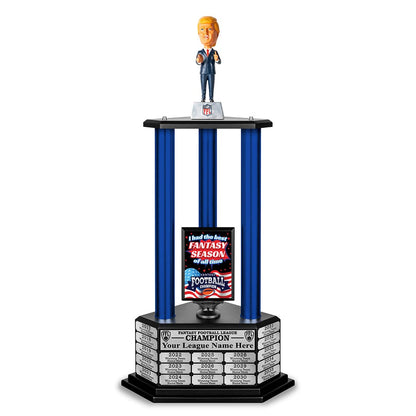 TrophySmack 26"-36" El Presidente Perpetual Fantasy Football Trophy