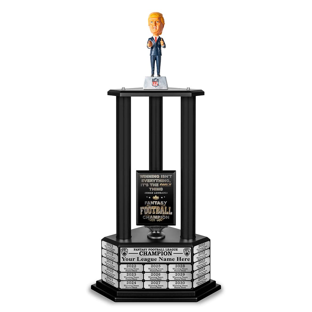 TrophySmack 26"-36" El Presidente Perpetual Fantasy Football Trophy