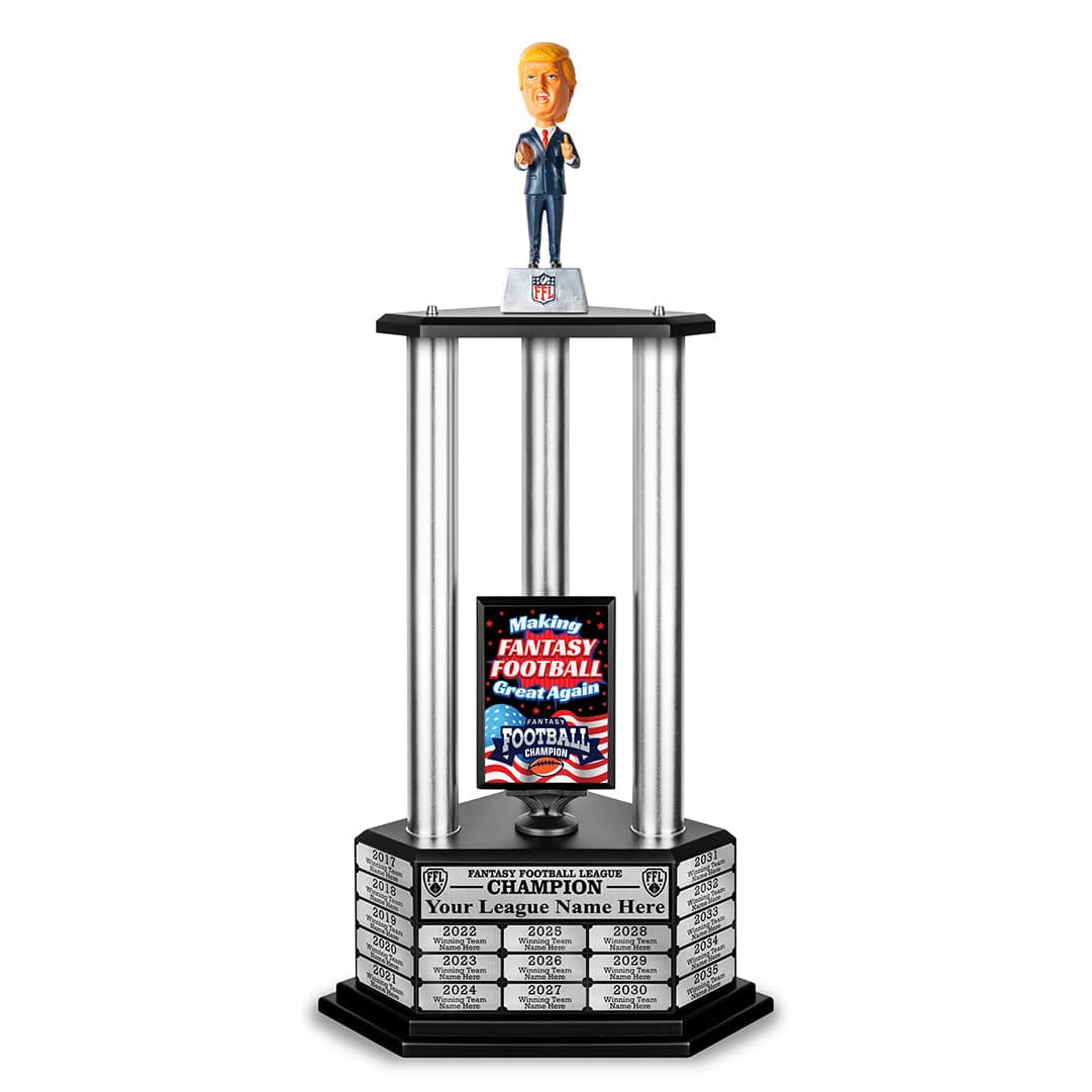 TrophySmack 26"-36" El Presidente Perpetual Fantasy Football Trophy