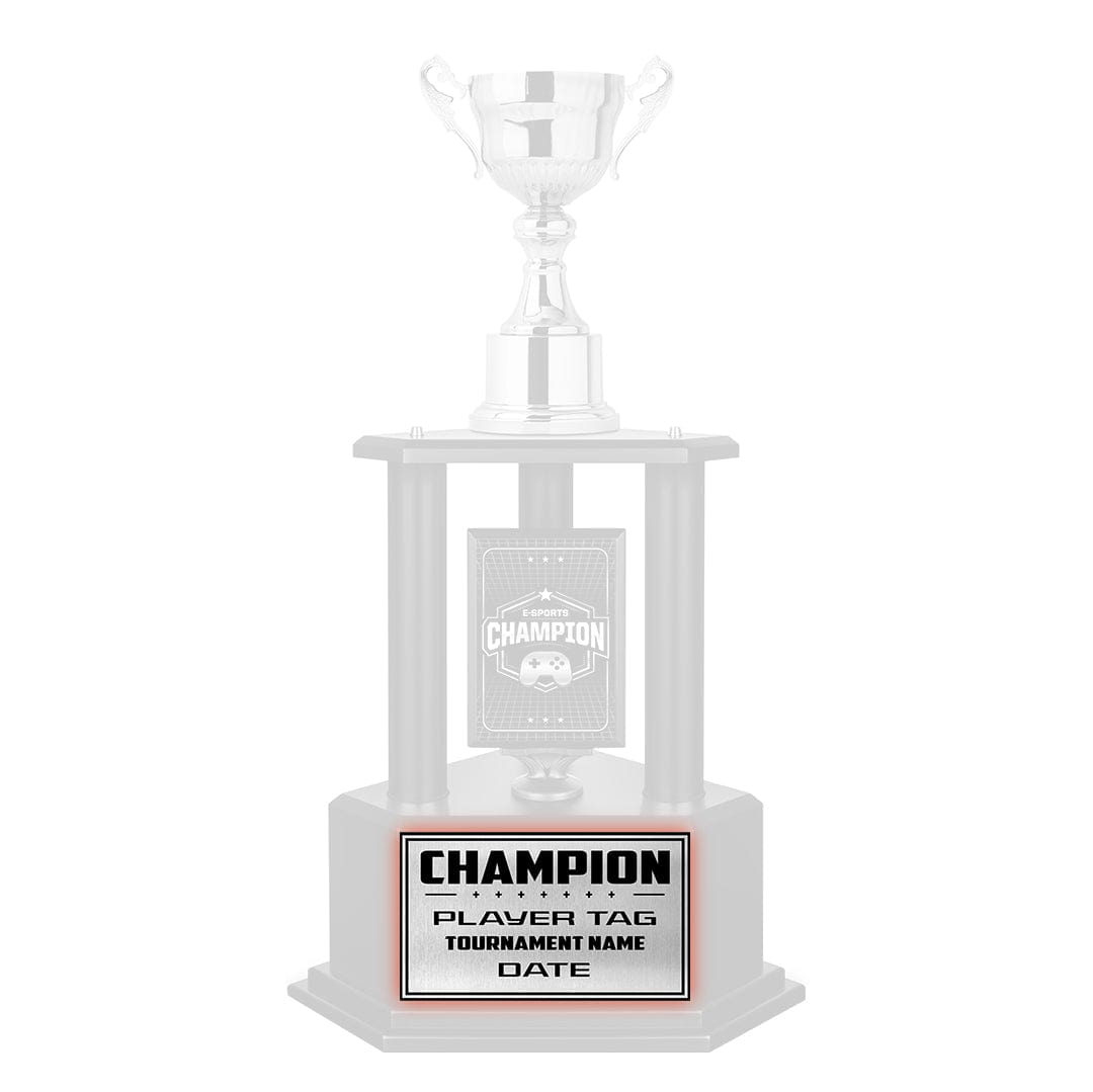 TrophySmack 26-36” Esports Championship Trophy Engraving Redemption