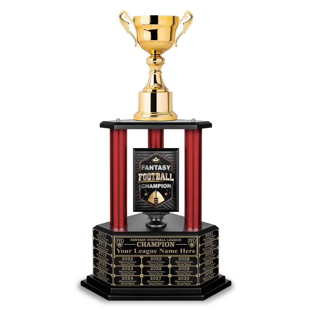 : 2021 Fantasy Football Championship Ring League Trophy