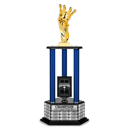 TrophySmack 26"-36" Perpetual Pickleball Trophy