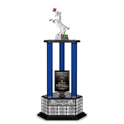 TrophySmack 26"-36" Unismack, the Unicorn Fantasy Football Trophy