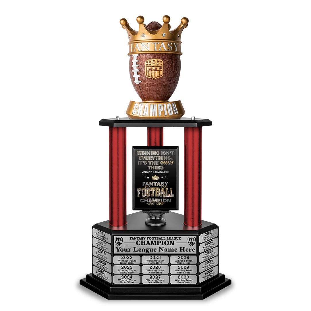 Golden Throne Basketball Trophy, Gold Fantasy Basketball Award