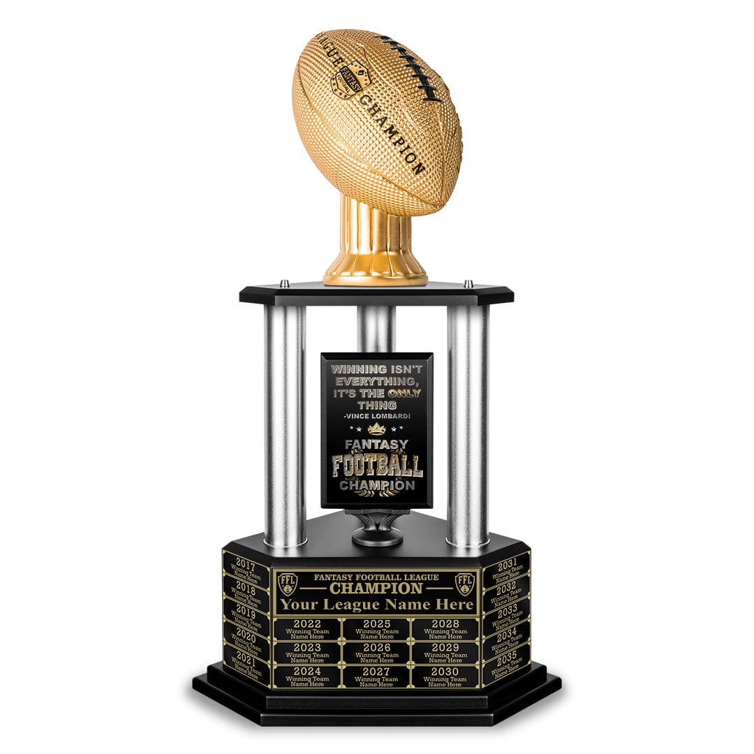 Perpetual Trophies  12 Fantasy Football Goal Post Perpetual Trophy