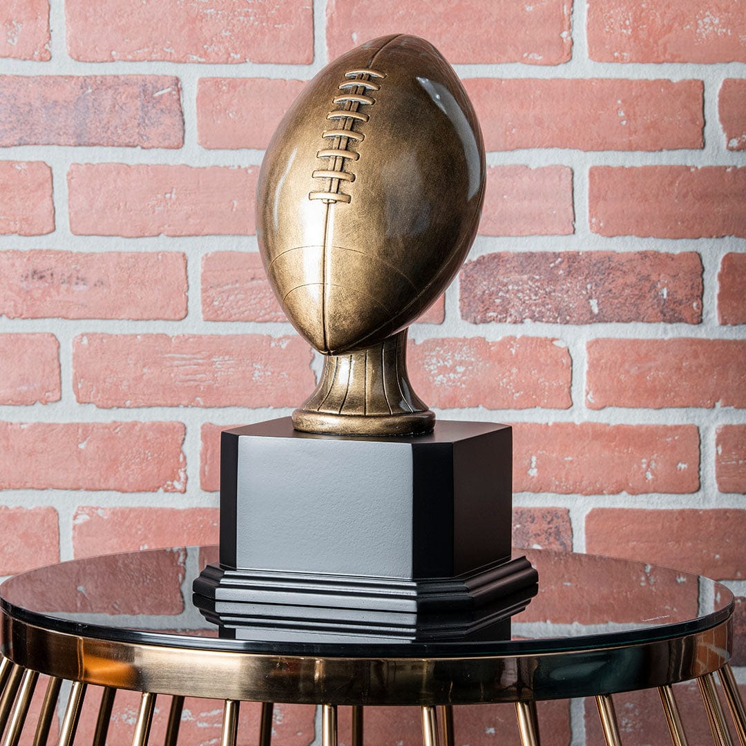 Antique Gold Football - TrophySmack