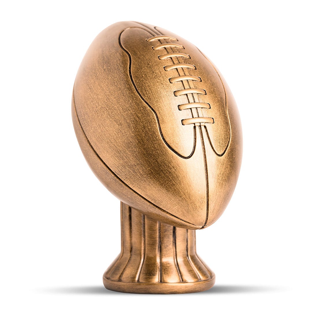 TrophySmack Antique Gold Football