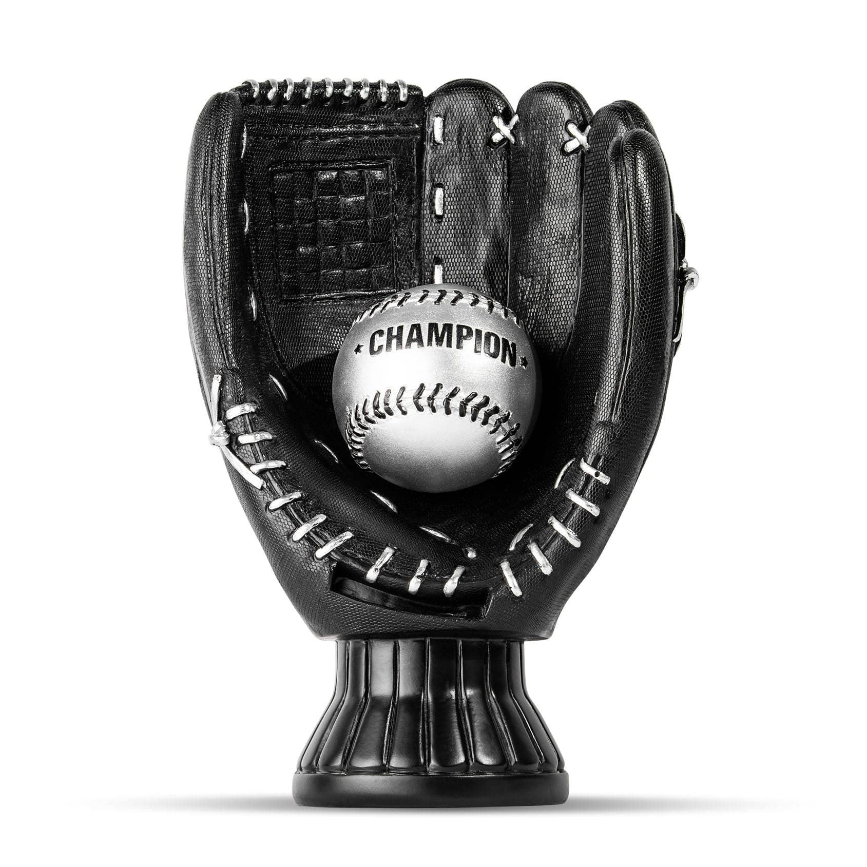 TrophySmack Baseball Trophy Black Topper