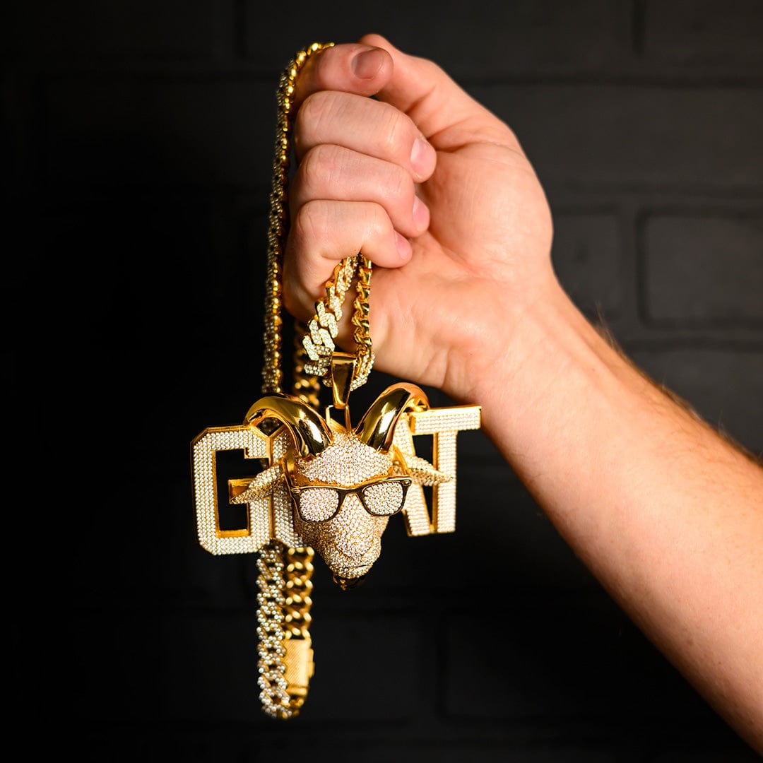 TrophySmack Blinged Out GOAT Pendant