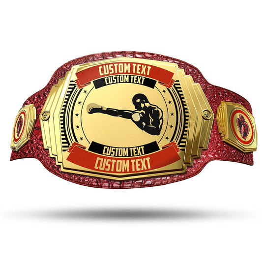 TrophySmack Boxing 6lb Customizable Championship Belt