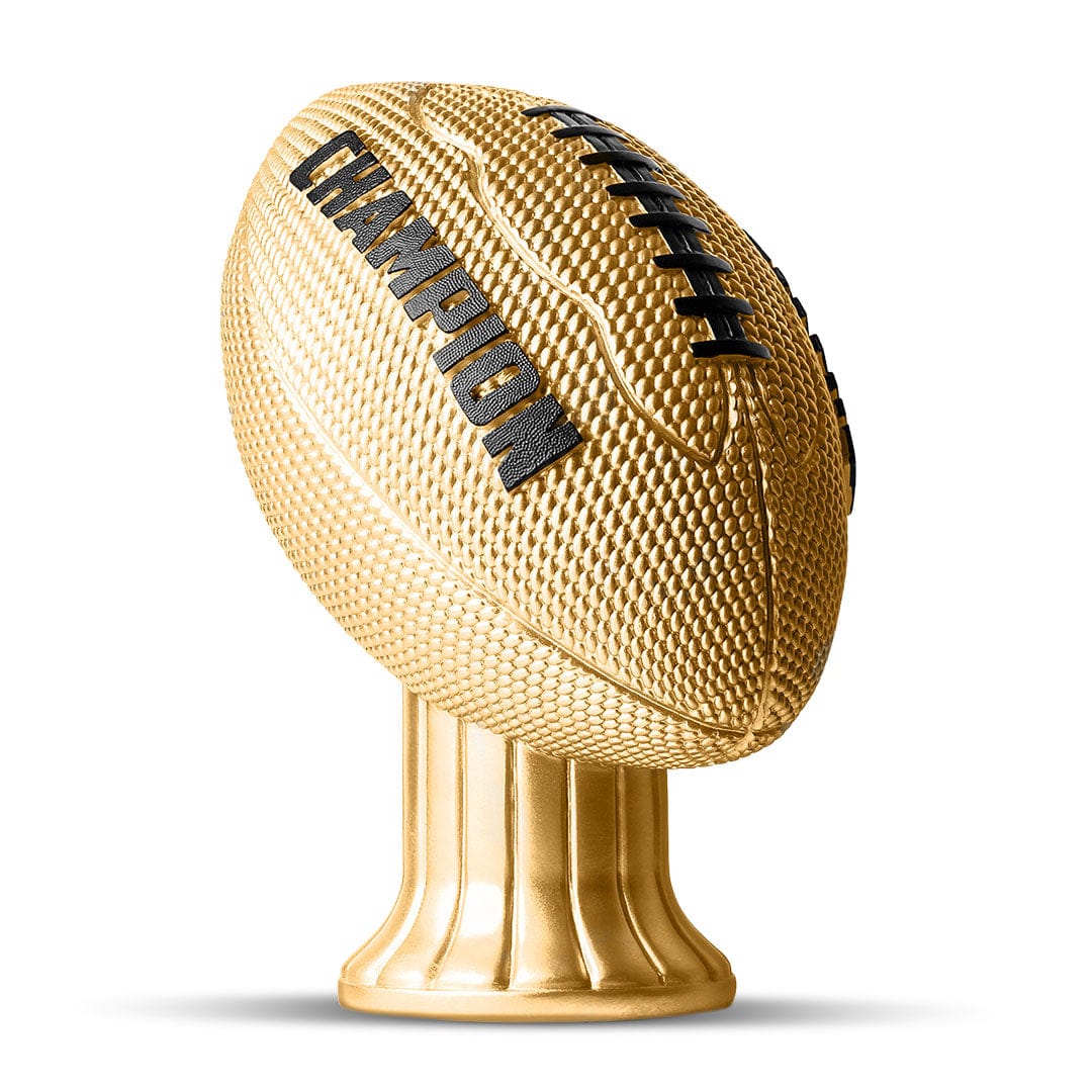 TrophySmack Champion Football Trophy Topper - Gold