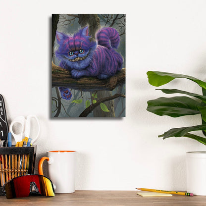 TrophySmack Cheshire Cat - Metal Wall Art