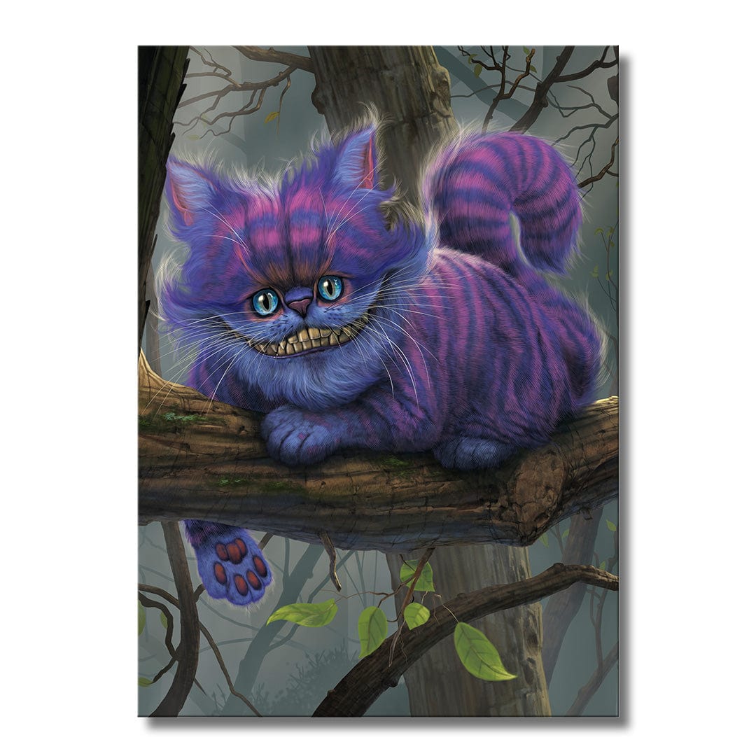 TrophySmack Cheshire Cat - Metal Wall Art