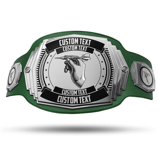 TrophySmack Darts 6lb Customizable Championship Belt