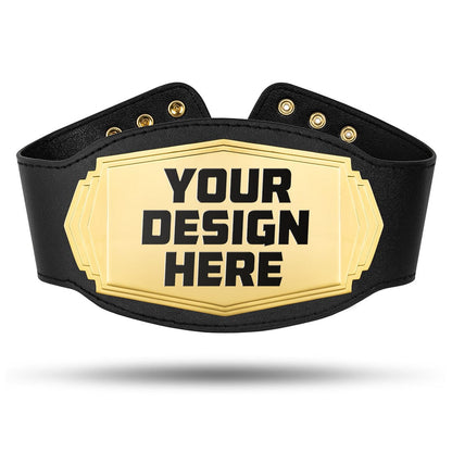 TrophySmack "Design Your Own" Mini Championship Belt - Custom 1lb Title Belt