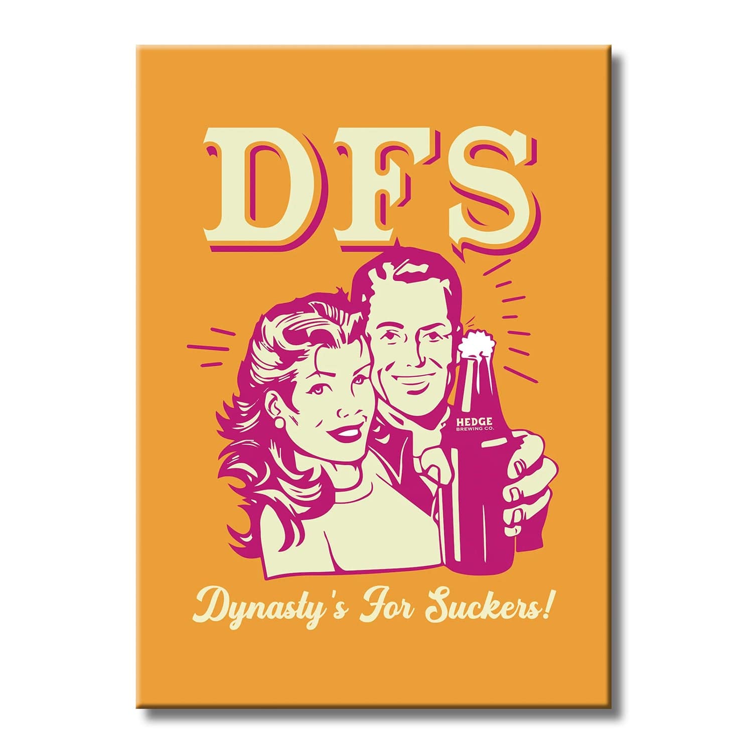 TrophySmack DFS - Fantasy Football Metal Wall Art