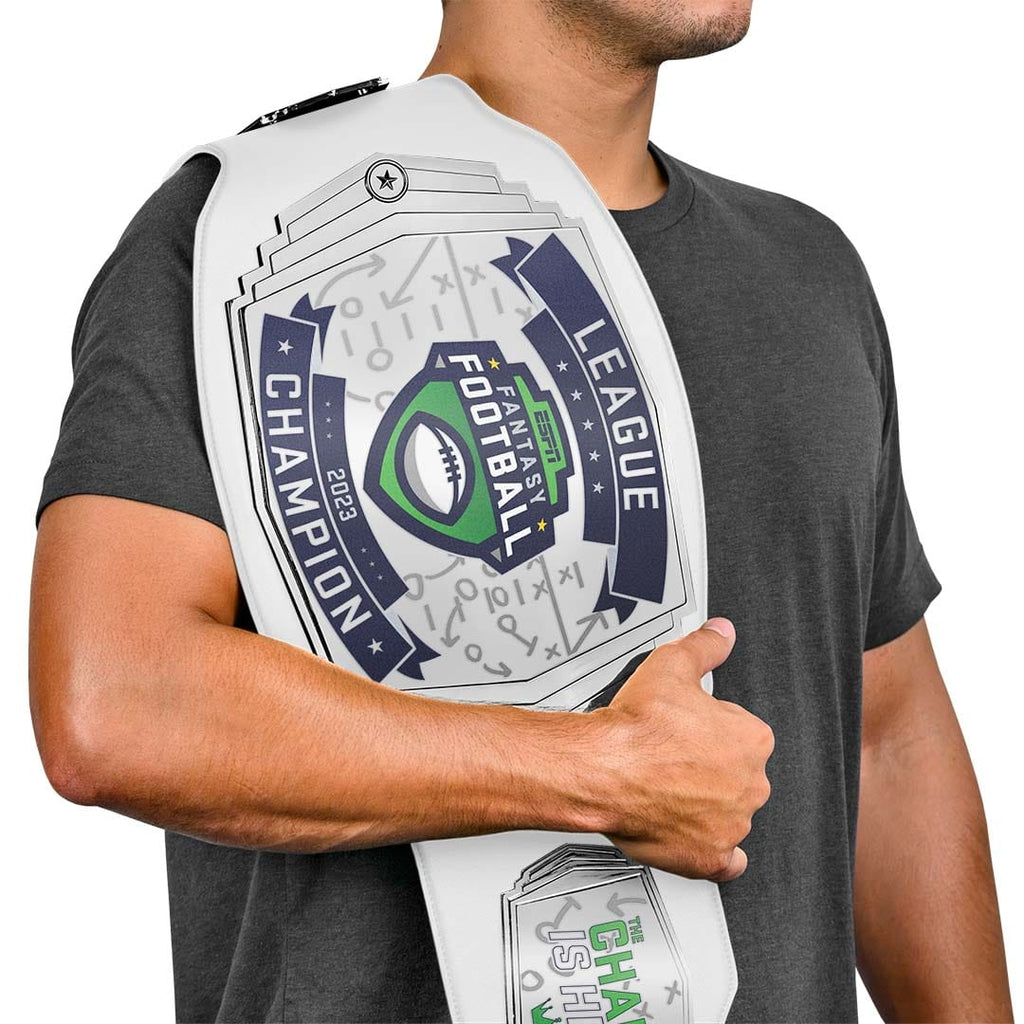 Custom Espn Fantasy Football Championship Belt | TrophySmack | Gold / No