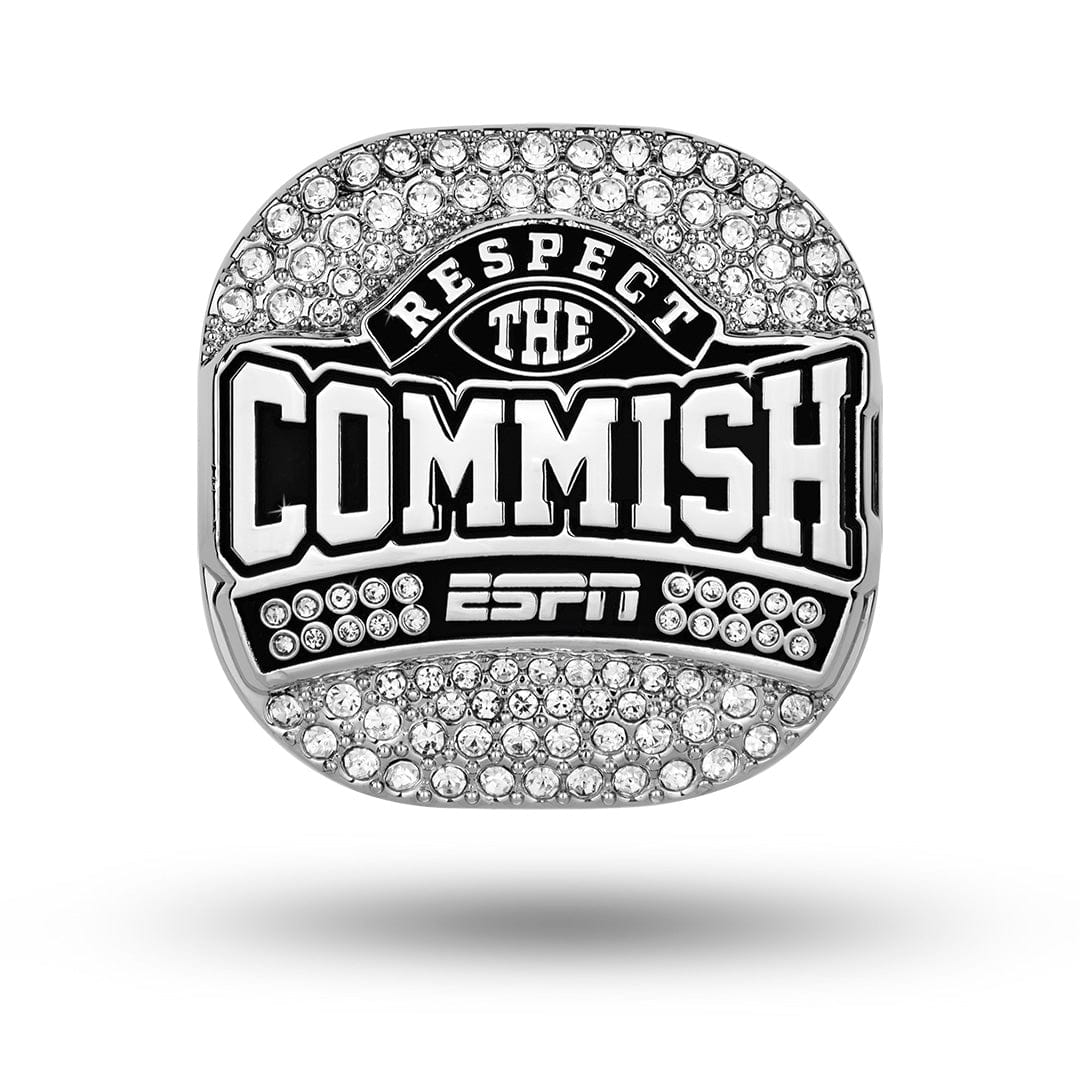 TrophySmack ESPN Respect the Commish Championship Ring