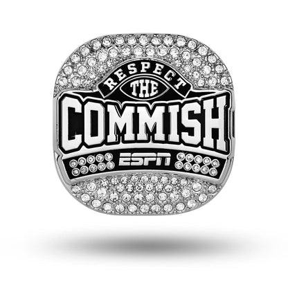 TrophySmack ESPN Respect the Commish Championship Ring