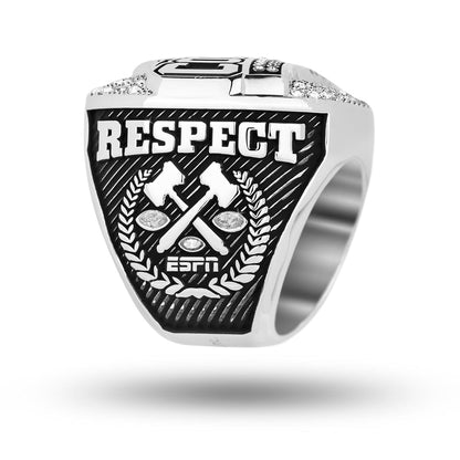 TrophySmack ESPN Respect the Commish Championship Ring