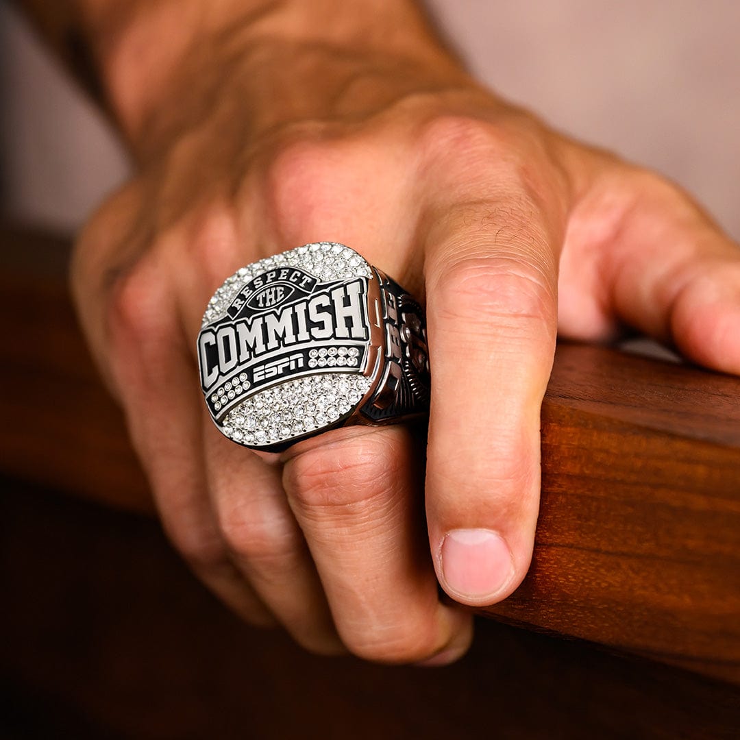 TrophySmack ESPN Respect the Commish Championship Ring