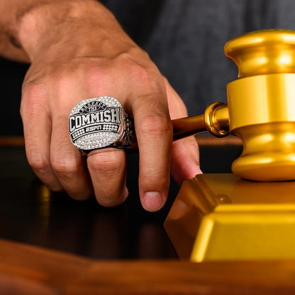 TrophySmack ESPN Respect the Commish Championship Ring