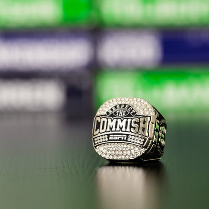 TrophySmack ESPN Respect the Commish Championship Ring