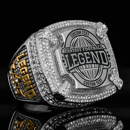 TrophySmack Fantasy Football Custom Legend Ring