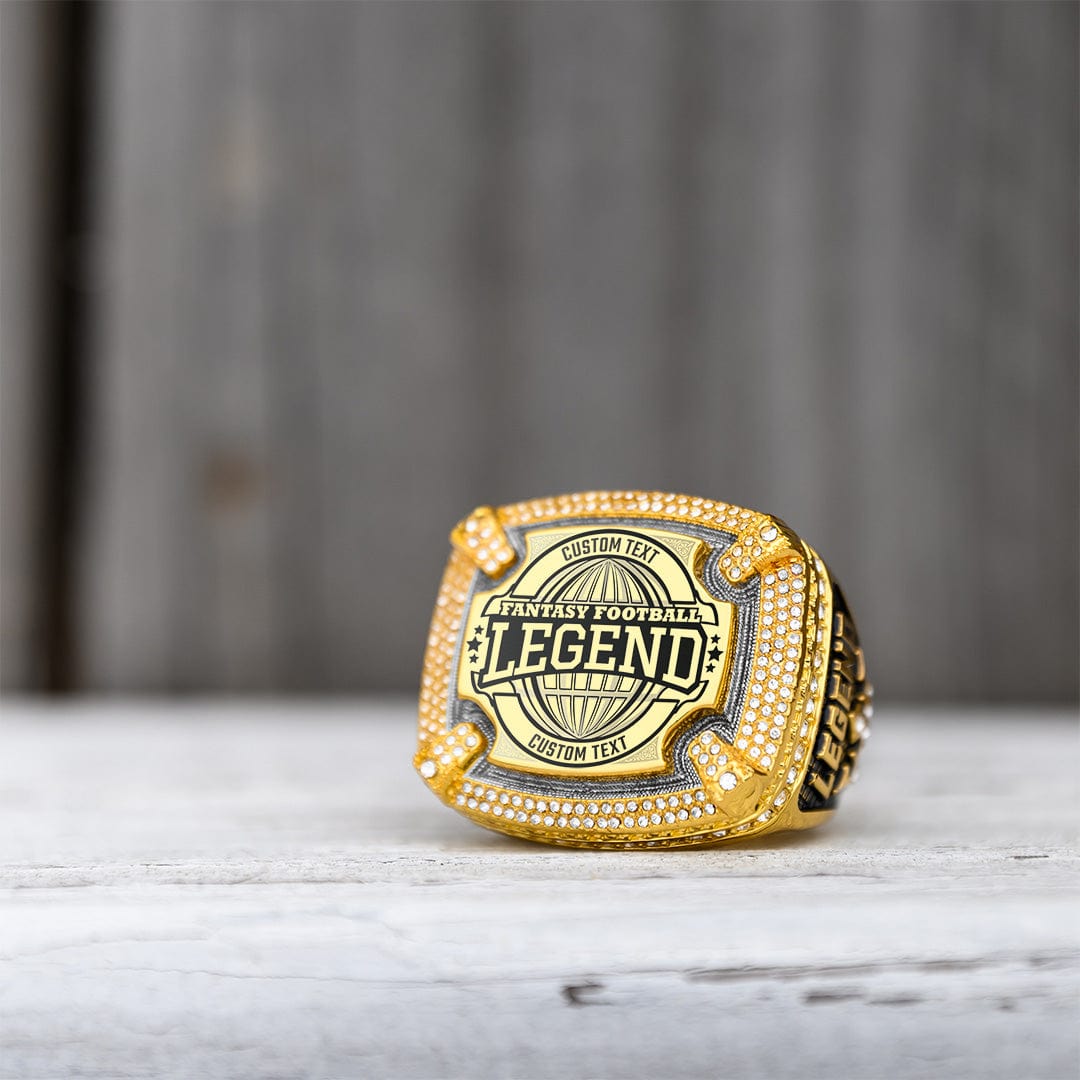 Custom shops engraving fantasy football ring