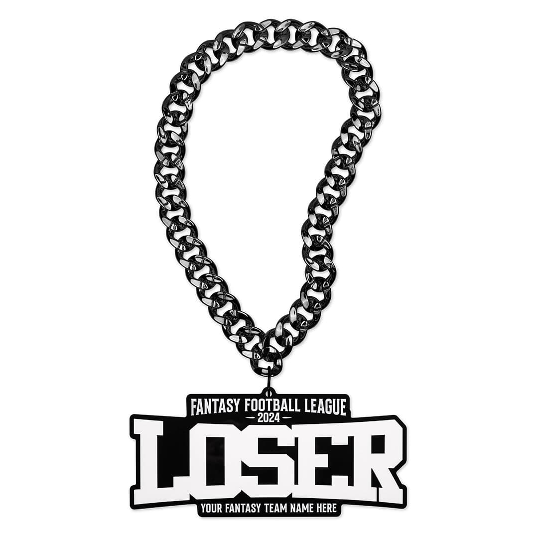 TrophySmack Fantasy Football Loser Custom Chain