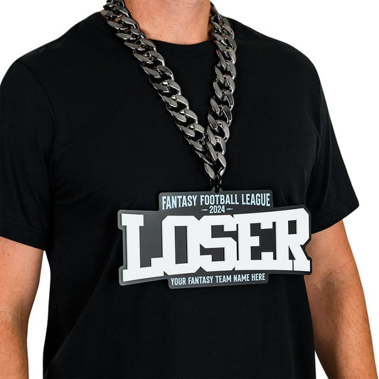 TrophySmack Fantasy Football Loser Custom Chain